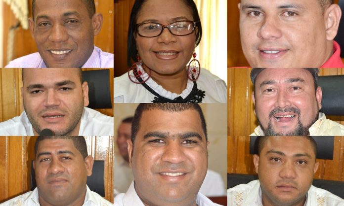 Algunos de los candidatos al Concejo de Riohacha.