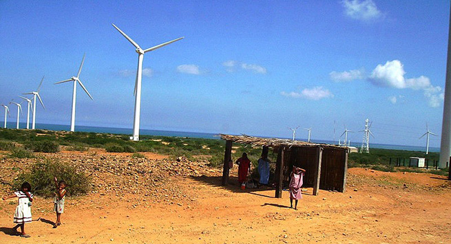 19 proyectos de energías renovables se están construyendo en La Guajira.