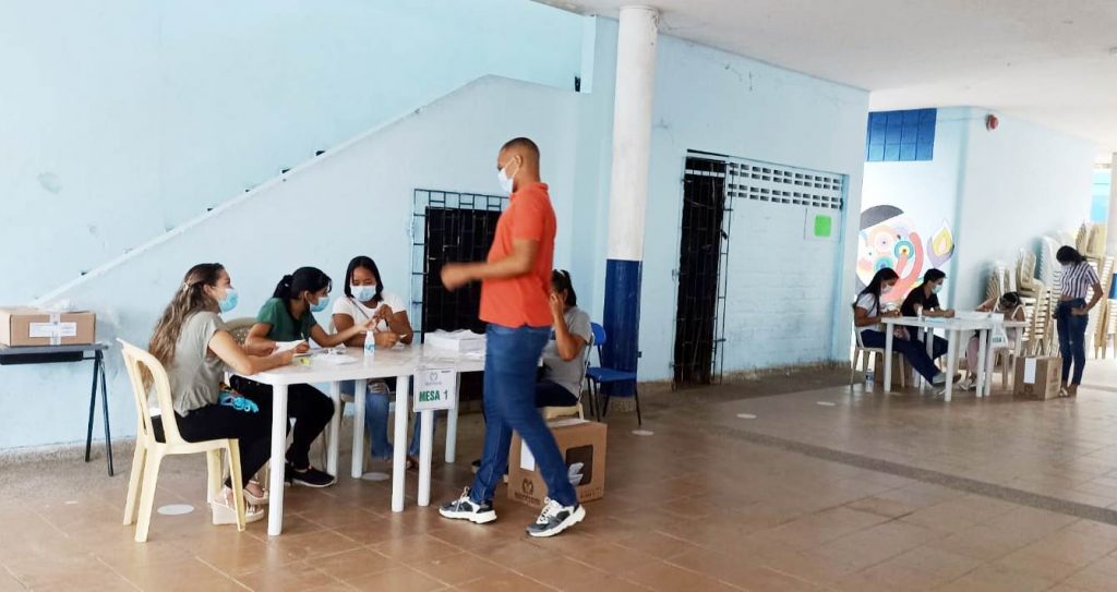 En un proceso con calma y sin mayores dificultades se desarrolló en La Guajira, elecciones de Consejos Municipales y Locales de Juventud.