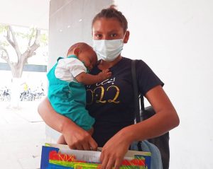 Angelis del Carmen Yordis, mamá de un niño de 5 años en espera de ser incluido el control de Crecimiento y Desarrollo.