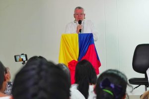 Monseñor Luis Mariano Montemayor; Nuncio Apostólico del Papa en Colombia.