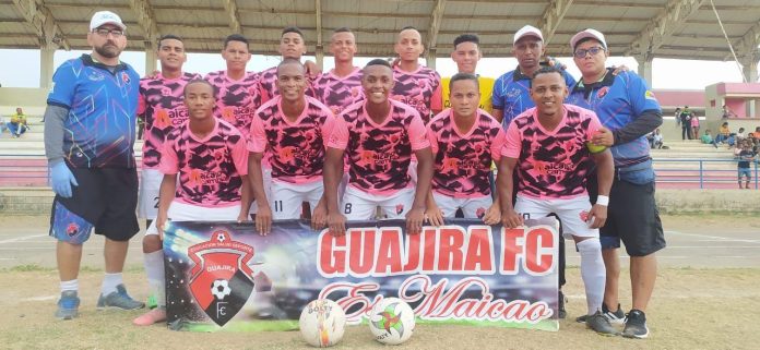 Equipo Guajira FC, quien va de líder de la Primera C