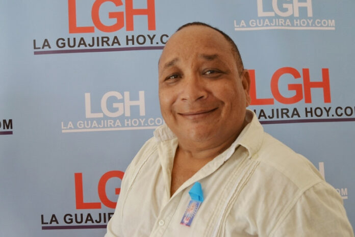 Franklin Moya, uno de los compositores representativos de La Guajira.