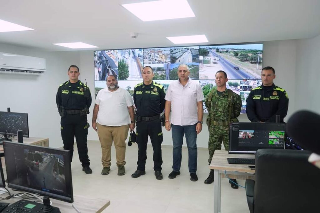 Fue inaugurado en Maicao la sala de monitoreo de seguridad para vigilar la ciudad y hacer prevención en la comisión de diferentes delitos.