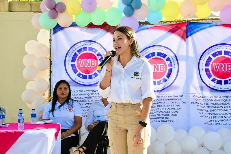 Estefany Romero, gestora social.