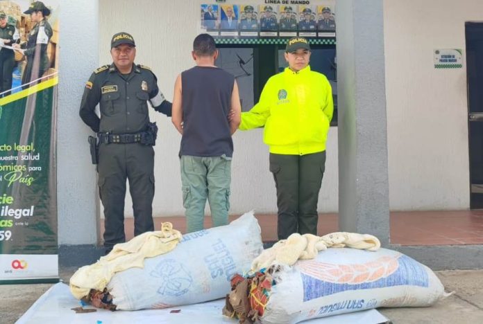 Los alimentos perecederos quedaron a disposición de la Dian.