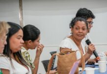 Magistrada revela el dolor que enfrenta al escuchar víctimas del Cesar y La Guajira Ana Manuela Ochoa Arias, cuando asistió a una charla con periodistas de La Guajira, Cesar, Magdalena y Atlanctio,en la ciudad de Valledupar.