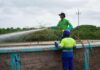 Aqualia explica trabajos en la Circunvalar y llama a cuidar ciudad Mantenimientos en sector centro de Riohacha.